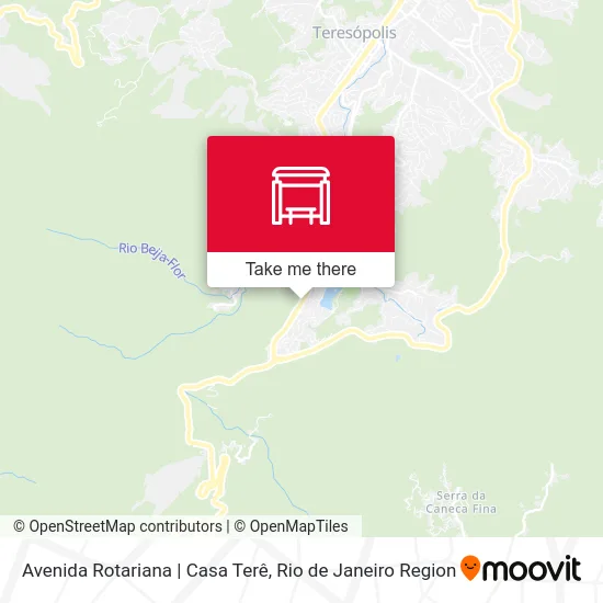 Avenida Rotariana | Casa Terê map