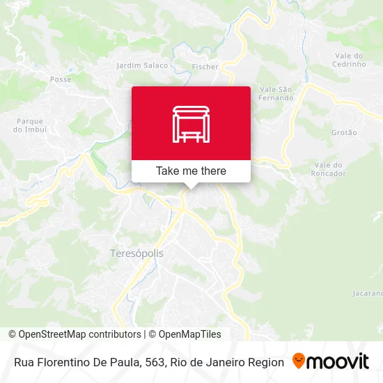 Rua Florentino De Paula, 563 map