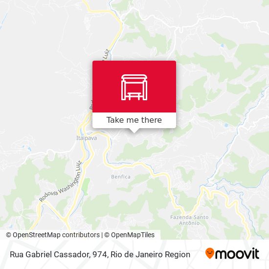 Rua Gabriel Cassador, 974 map