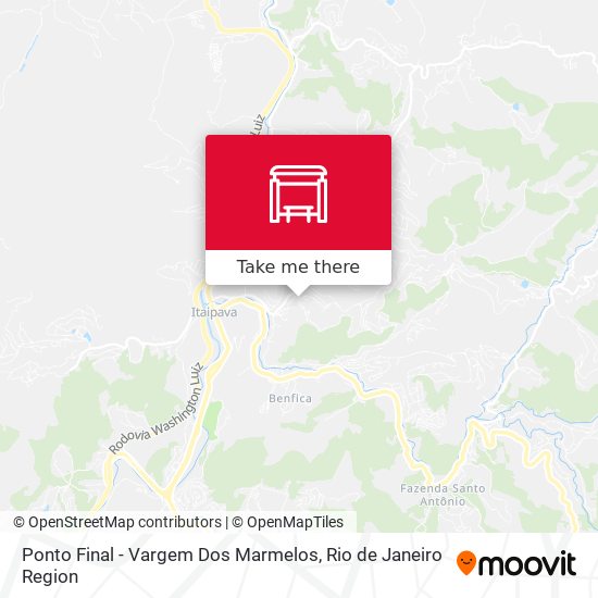 Ponto Final - Vargem Dos Marmelos map