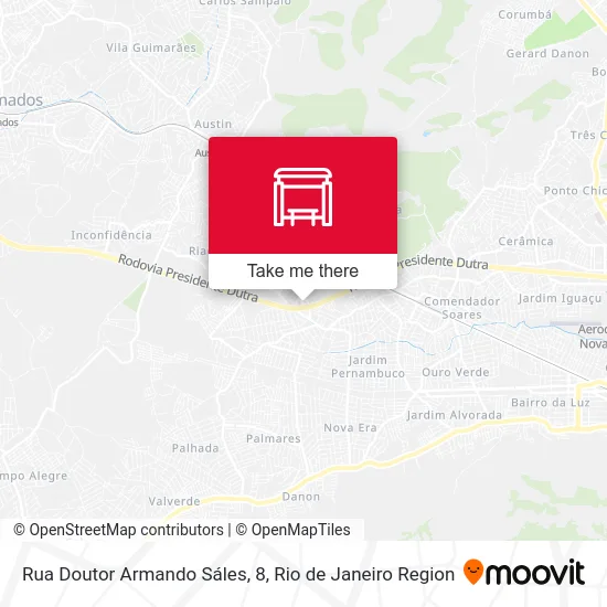 Rua Doutor Armando Sáles, 8 map