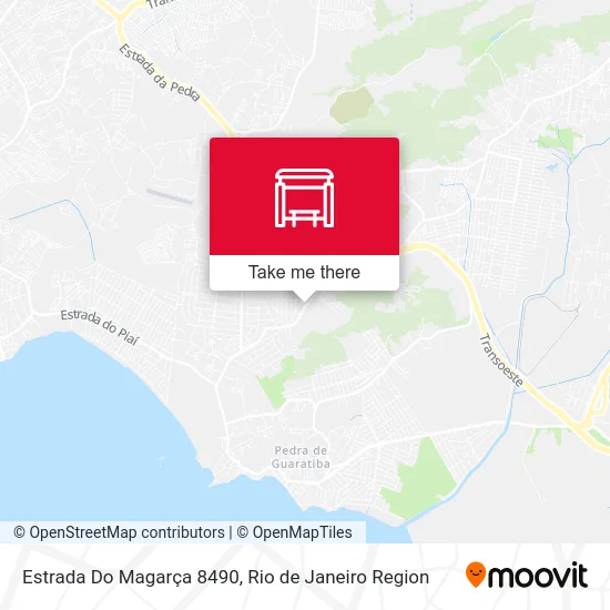 Estrada Do Magarça 8490 map