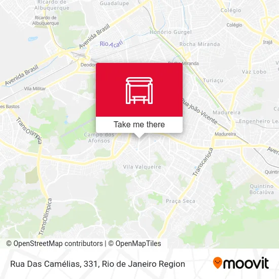 Rua Das Camélias, 331 map