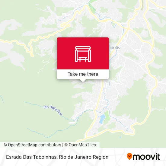 Esrada Das Taboinhas map