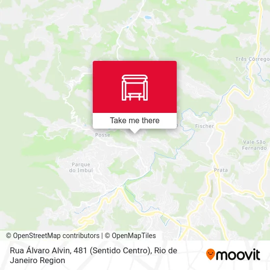 Rua Álvaro Alvin, 481 (Sentido Centro) map