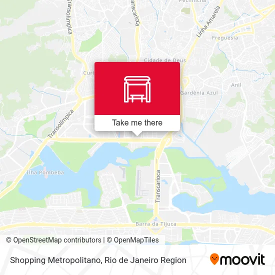 Shopping Metropolitano map