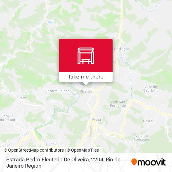 Estrada Pedro Eleutério De Oliveira, 2204 map