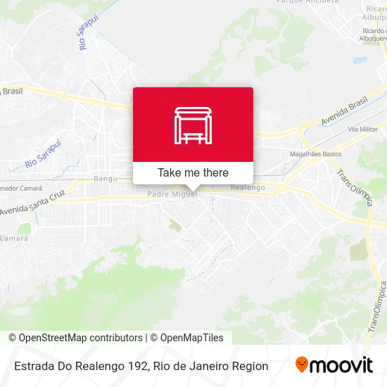 Estrada Do Realengo 192 map
