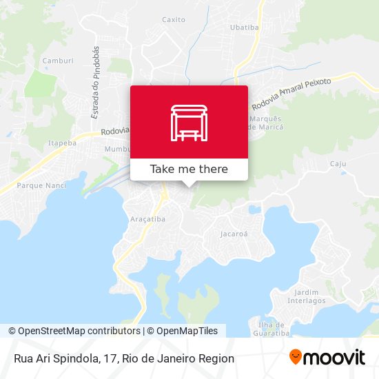 Rua Ari Spindola, 17 map