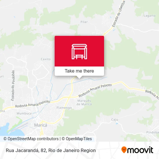 Rua Jacarandá, 82 map