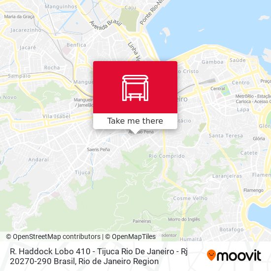 R. Haddock Lobo 410 - Tijuca Rio De Janeiro - Rj 20270-290 Brasil map