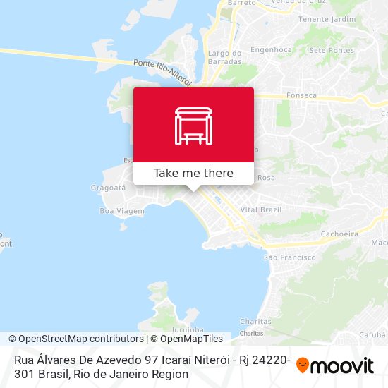 Rua Álvares De Azevedo 97 Icaraí Niterói - Rj 24220-301 Brasil map