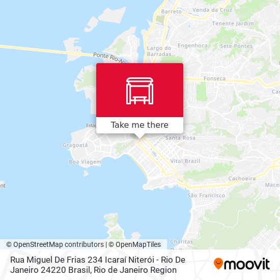 Rua Miguel De Frias 234 Icaraí Niterói - Rio De Janeiro 24220 Brasil map