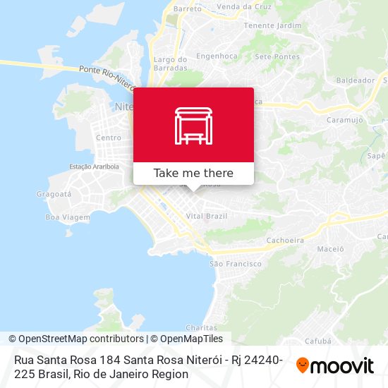Rua Santa Rosa 184 Santa Rosa Niterói - Rj 24240-225 Brasil map