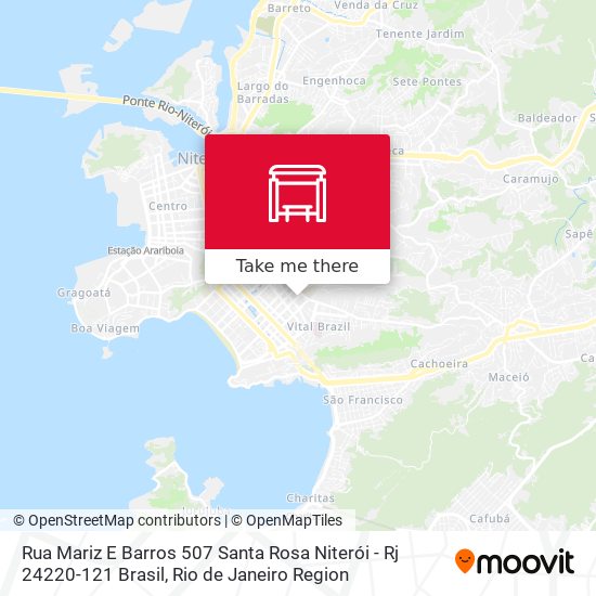 Rua Mariz E Barros 507 Santa Rosa Niterói - Rj 24220-121 Brasil map