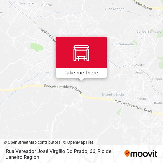 Rua Vereador José Virgílio Do Prado, 66 map