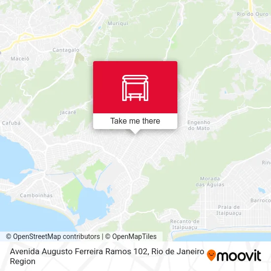 Avenida Augusto Ferreira Ramos 102 map