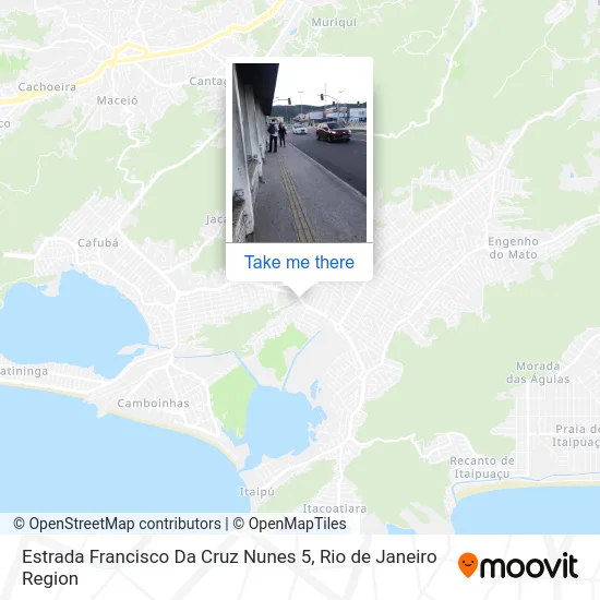 Estrada Francisco Da Cruz Nunes 5 map