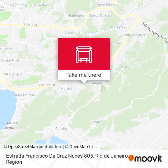 Estrada Francisco Da Cruz Nunes 805 map