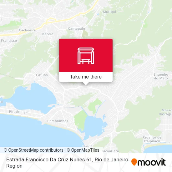 Estrada Francisco Da Cruz Nunes 61 map