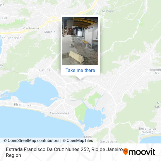 Estrada Francisco Da Cruz Nunes 252 map