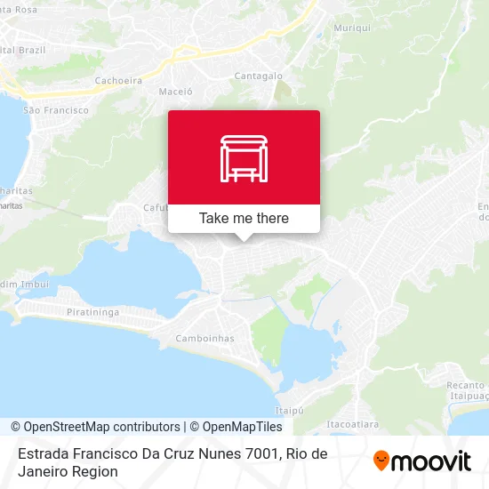 Estrada Francisco Da Cruz Nunes 7001 map