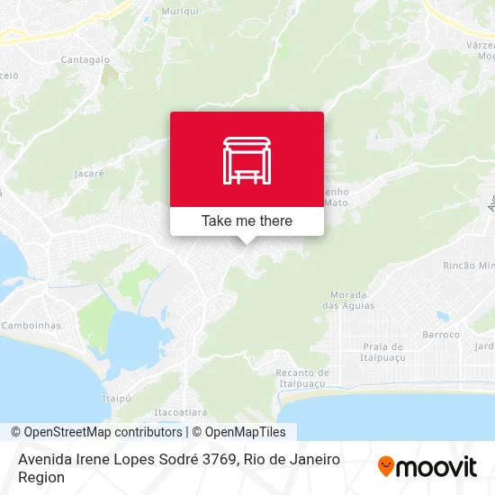 Avenida Irene Lopes Sodré 3769 map