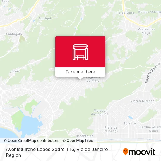 Avenida Irene Lopes Sodré 116 map