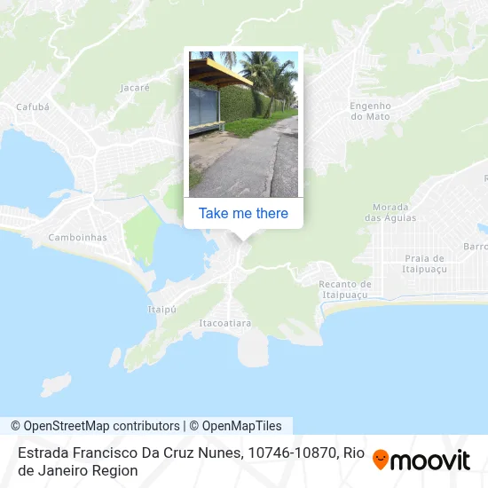 Estrada Francisco Da Cruz Nunes, 10746-10870 map