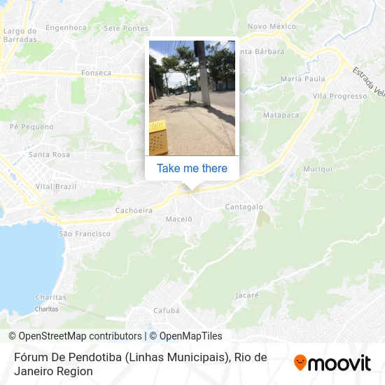 Fórum De Pendotiba (Linhas Municipais) map