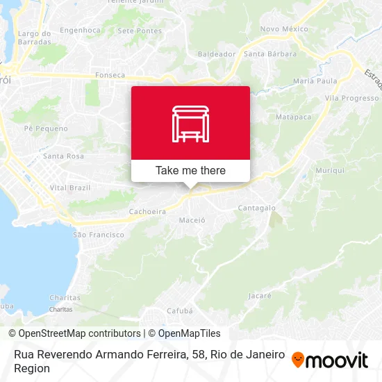 Rua Reverendo Armando Ferreira, 58 map