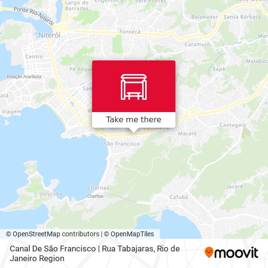 Canal De São Francisco | Rua Tabajaras map