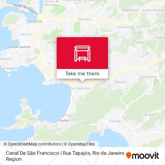 Canal De São Francisco | Rua Tapajós map