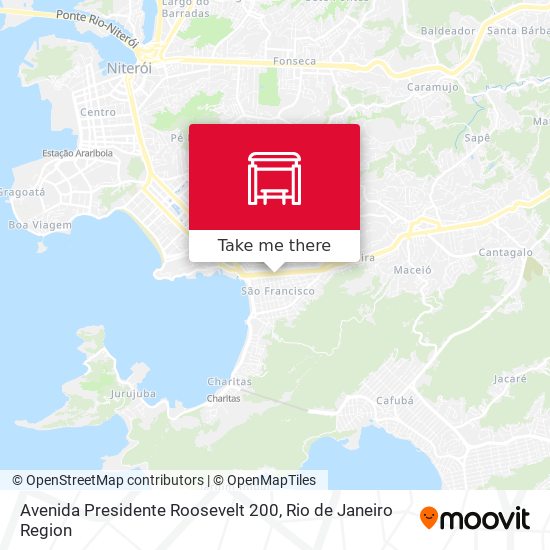 Avenida Presidente Roosevelt 200 map