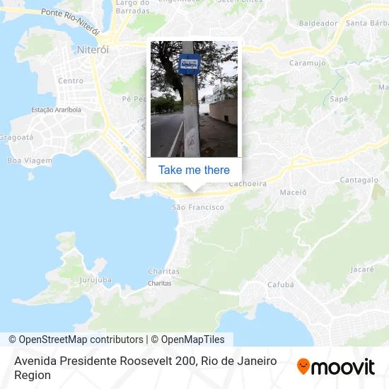 Avenida Presidente Roosevelt 200 map
