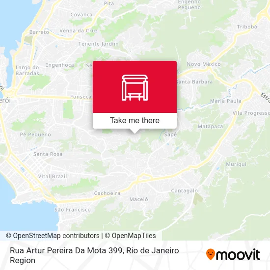 Rua Artur Pereira Da Mota 399 map