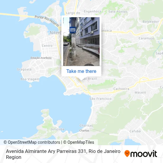 Avenida Almirante Ary Parreiras 331 map