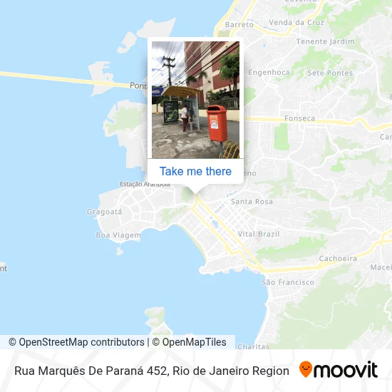 Rua Marquês De Paraná 452 map