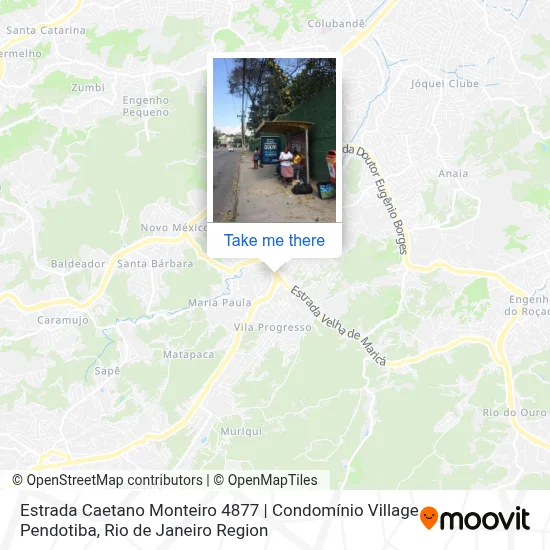 Estrada Caetano Monteiro 4877 | Condomínio Village Pendotiba map