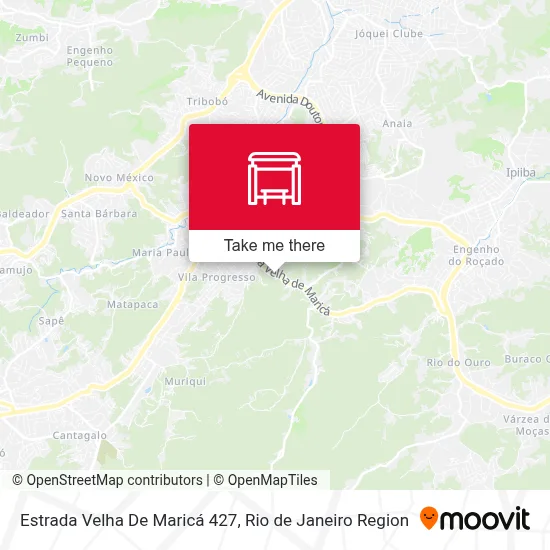 Estrada Velha De Maricá 427 map