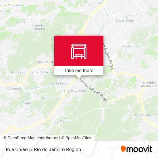 Rua União 5 map