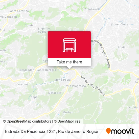 Estrada Da Paciência 1231 map