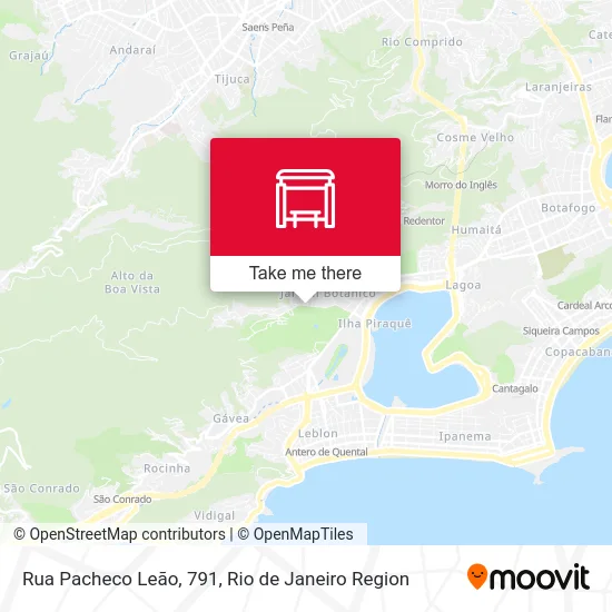 Rua Pacheco Leão, 791 map