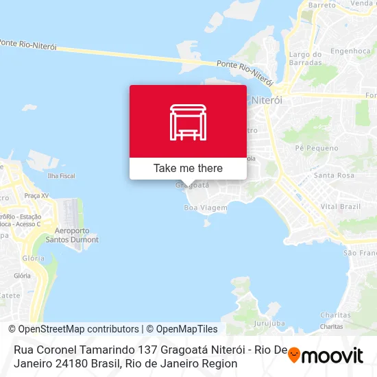 Rua Coronel Tamarindo 137 Gragoatá Niterói - Rio De Janeiro 24180 Brasil map