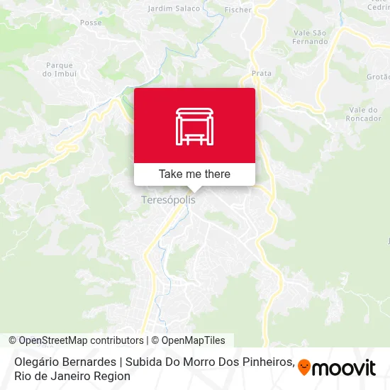 Olegário Bernardes | Subida Do Morro Dos Pinheiros map