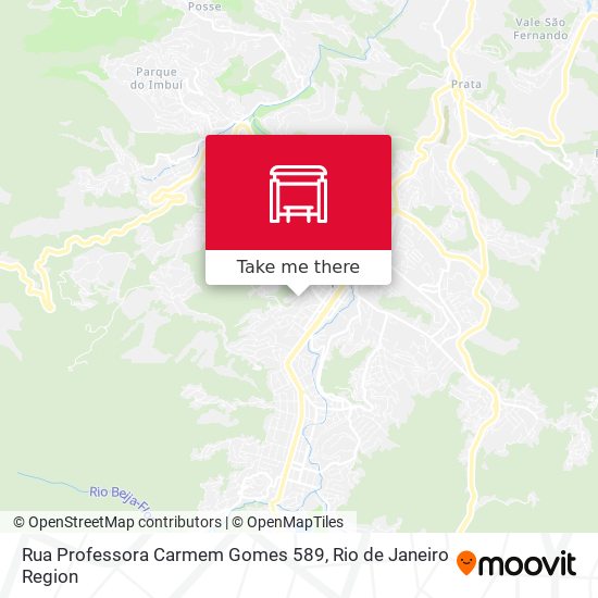 Rua Professora Carmem Gomes 589 map