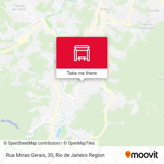 Rua Minas Gerais, 30 map