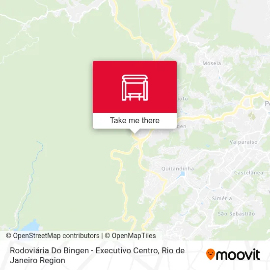 Rodoviária Do Bingen - Executivo Centro map