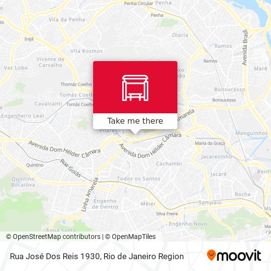 Rua José Dos Reis 1930 map