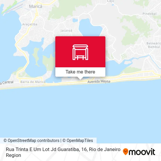 Rua Trinta E Um Lot Jd Guaratiba, 16 map